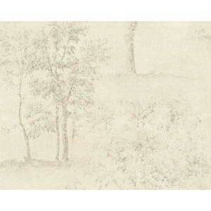 A.S. Création 33603-3 tapety na zeď Secret Garden | 0,53 x 10,05 m | béžová, šedá vliesová tapeta na stěnu 336033