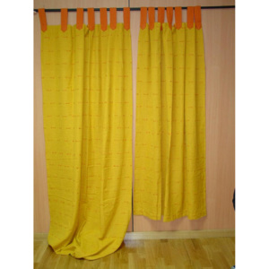 Závěs "yellow/orange" 110x160cm
