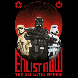 Plakát, Obraz - Rogue One: Star Wars Story - Enlist Now, (61 x 91,5 cm)