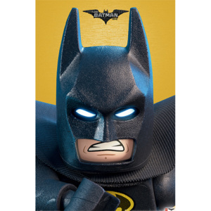 Plakát, Obraz - Lego Batman - Close Up, (61 x 91,5 cm)
