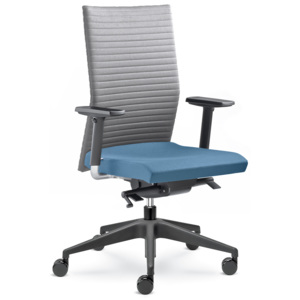 LD seating Element 430-SYS - Kancelářská židle - šedá/modrá