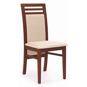 Jídelní židle Sylwek 4 třešeň-béžová