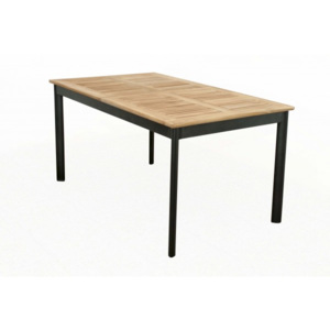 Concept - Rozkládací stůl, hlin. konstrukce (antracit - dřevo)