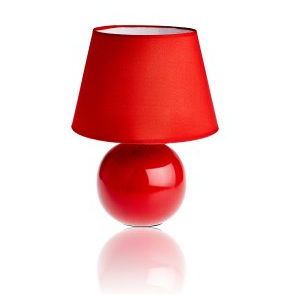 CLEO NL6 - stolová lampa - červená