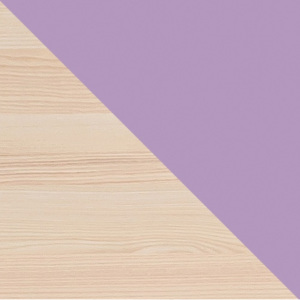 Dolmar Komoda LORENTO L6 (LAVENDON) barevné provedení doplňků: Jession coimbra / fiolet