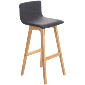 Barová židle Fredrika, podnož buk (Šedá) csv:101164856 DMQ