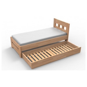 Dřevěná postel Přistýlka