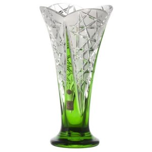 Váza Flowerbud, barva zelená, velikost 255 mm