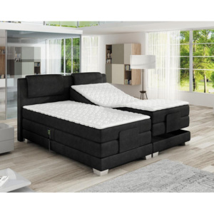 Luxusní elektronicky polohovatelná postel WAVE 140 x 200 cm (Moderní elektronicky polohovatelná postel s možností výběru z mnoha potahových materiálů)