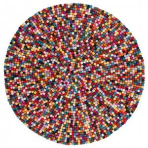 Obsession koberce Ručně tkaný kusový koberec PASSION 730 MULTI - 120x120 kruh