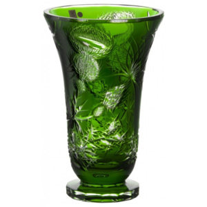 Váza Thistle, barva zelená, výška 305 mm