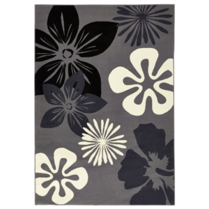 Kusový koberec GLORIA Flora Gray, Rozměry koberců 80x150 Hanse Home Collection koberce 4260425281675