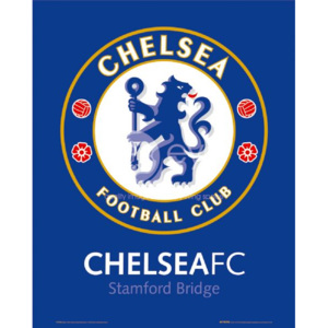 Plakát Chelsea Club - Crest