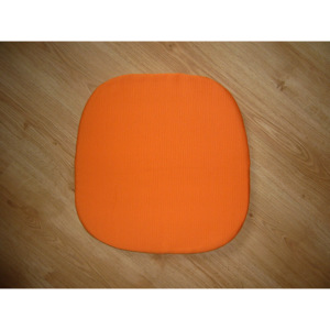 Sedák se zipem Oxford oranžový 100procent polyester 41 x 42 cm