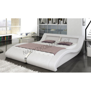 Manželská postel MALIBU 160 x 200 cm (Moderní manželská postel s možností výběru doplňků)