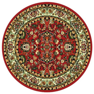 Kusový koberec TEHERAN-T 117/red kruh, Rozměry koberců 200x200 Sofiteks koberce