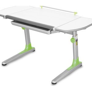 Dětský rostoucí stůl Mayer 5v1 Profi3 32W3 58 TW deska bílá, kostra bílá, 5 barevných sad plastů