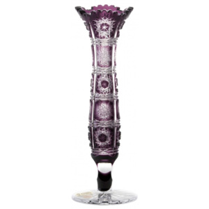 Váza Paula II, barva fialová, výška 205 mm