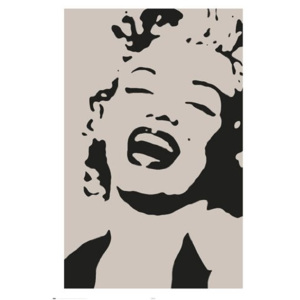 Plakát Marilyn Monroe - Stencil 2