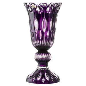Váza Flamenco, barva fialová, výška 430 mm