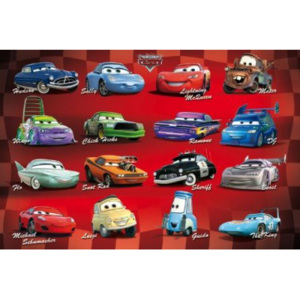 Plakát Disney Cars - Compilation