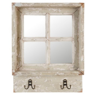 Zrcadlo Window Glass s patinou - 45*7*57 cm Clayre & Eef