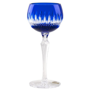 Sklenice na víno Thorn, barva modrá, objem 190 ml