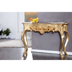 Toaletní stolek VENICE GOLD – zlatá