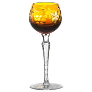 Sklenice na víno Grapes, barva amber, objem 170 ml