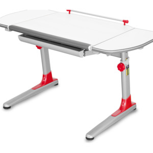 Dětský rostoucí stůl Mayer 5v1 Profi3 32W3 54 TW deska bílá, 5 barevných sad plastů