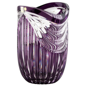 Váza Harp, barva fialová, výška 250 mm