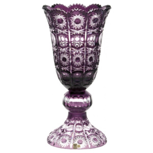 Váza Petra, barva fialová, výška 331 mm