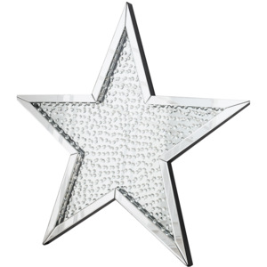 Zrcadlo STAR WOLK 90x95 cm – stříbrná
