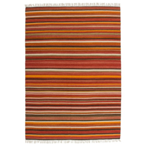 Obsession koberce Ručně tkaný kusový koberec KILIM 781 TERRACOTA - 80x150 cm
