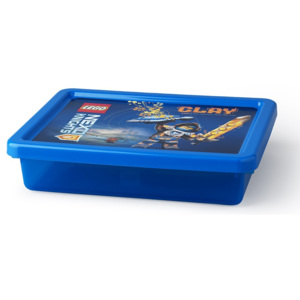 LEGO® Storage LEGO® NEXO KNIGHTS™ úložný box - transparentní modrý