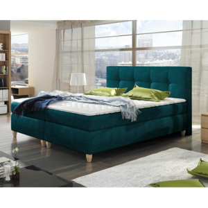 Luxusní vysoká postel MALTA 160x200 (Jasmine 23) + SKLADEM + (Moderní vysoká manželská postel )