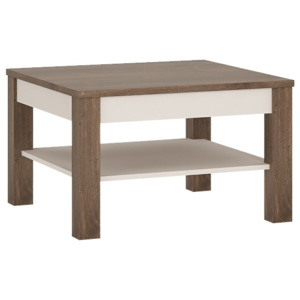 Konferenční stolek VIN 71 (Konferenční stolek typ 71 ze systémového nábytku VIN v provedení dub hidalgo + bílý lesk)