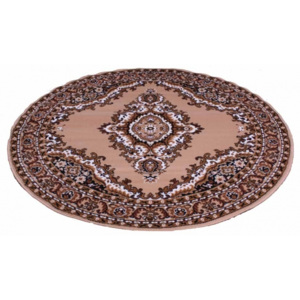 Kusový koberec Sahara SAH 102 beige kruh , Rozměry koberců 120x120 kruh Lalee koberce