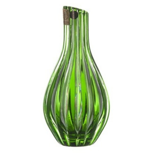 Váza Sly, barva zelená, výška 150 mm