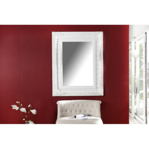 Zrcadlo CLEMONT 130x100 cm – bílá