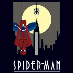 Plakát Marvel Spiderman Retro