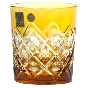 Sklenička Sultan, barva amber, objem 290 ml