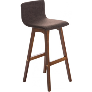 Barová židle Fredrika, podnož mořený buk (Hnědá) csv:101165104 DMQ