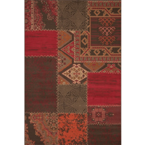 Kusový koberec Contempo CON 139 red , Rozměry koberců 60x110 Lalee koberce