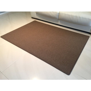 Kusový koberec Birmingham hnědý, Rozměry koberců 50x80 Vopi koberce