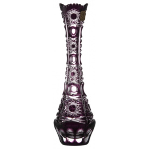 Váza Petra, barva fialová, výška 250 mm
