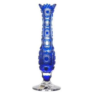 Váza Petra, barva modrá, výška 230 mm