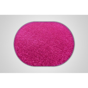 Vopi koberce Kusový fialový koberec Eton ovál - 50x80