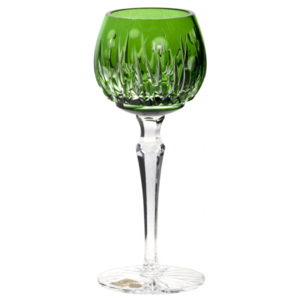 Sklenice na víno Heyday, barva zelená, objem 170 ml