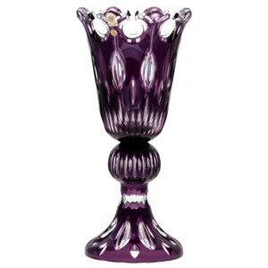 Váza Flamenco, barva fialová, výška 355 mm